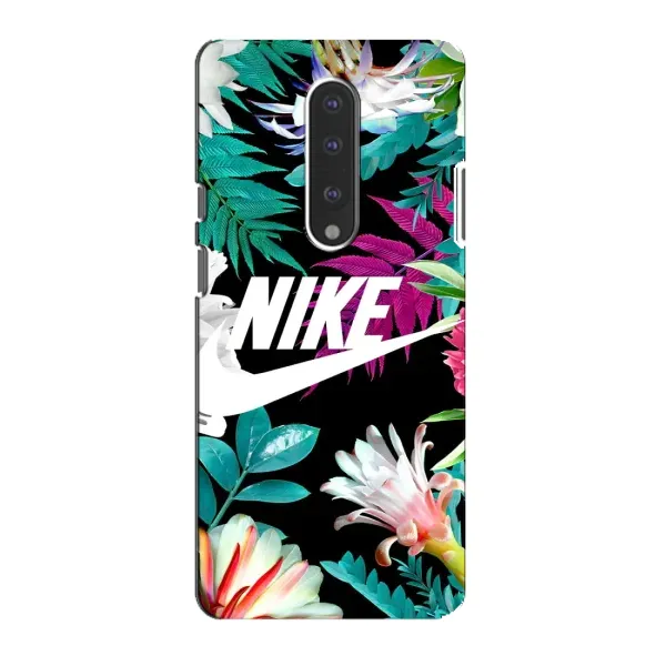Чехол с рисунком «Цветочный Nike» для OnePlus 7 Чехол с рисунком «Цветочный Nike» для OnePlus 7
