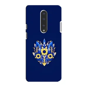 Чехол Укр Символика для OnePlus 7 (Цветущий Герб)
