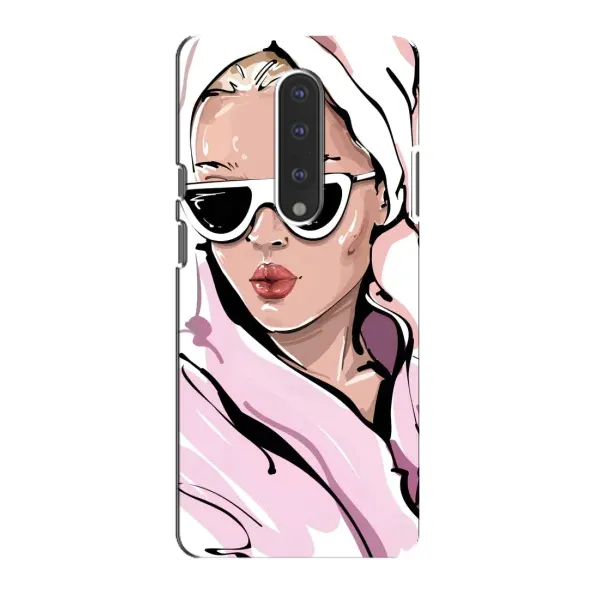 Чохол з малюнком «Дівчина в халаті» для OnePlus 7 Чохол з малюнком «Дівчина в халаті» для OnePlus 7