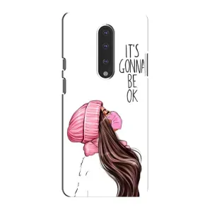 Чехол Стильные девушки на OnePlus 7 (Девушка в маске)