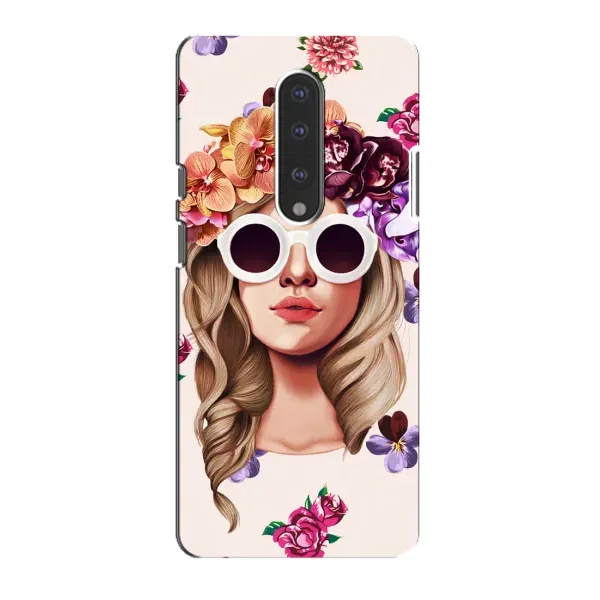 Чохол з малюнком «Дівчина в окулярах» для OnePlus 7 Чохол з малюнком «Дівчина в окулярах» для OnePlus 7