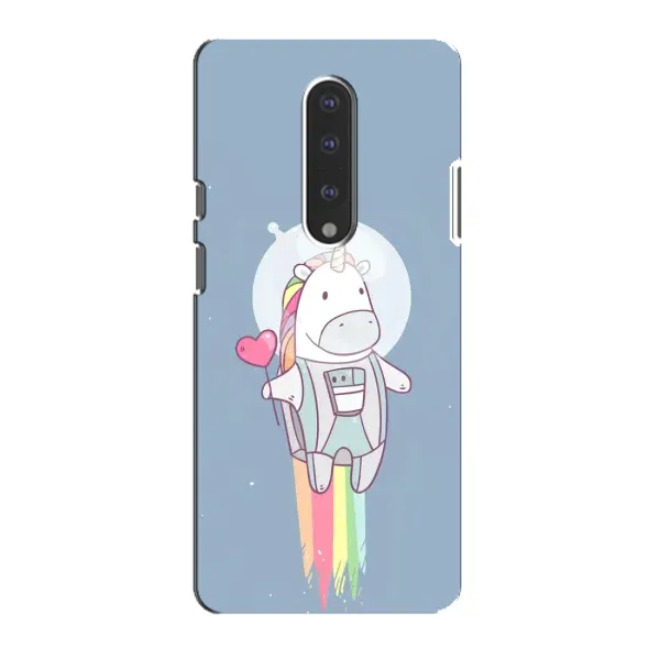 Чехол с рисунком «Единорог космонавт» для OnePlus 7