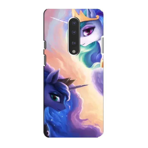 Чехол с рисунком «Единорожки на тучках» для OnePlus 7