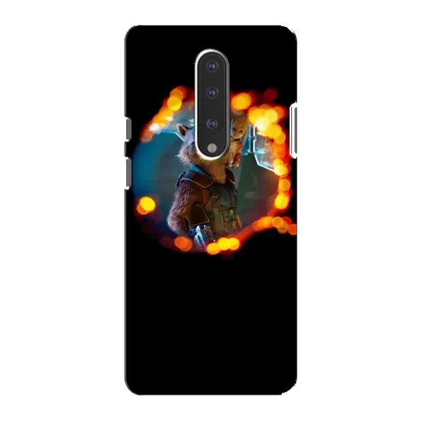 Чехол с рисунком «Енот Ракета» для OnePlus 7