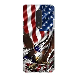 Чехол Флаг USA для OnePlus 7 (Флаг USA)