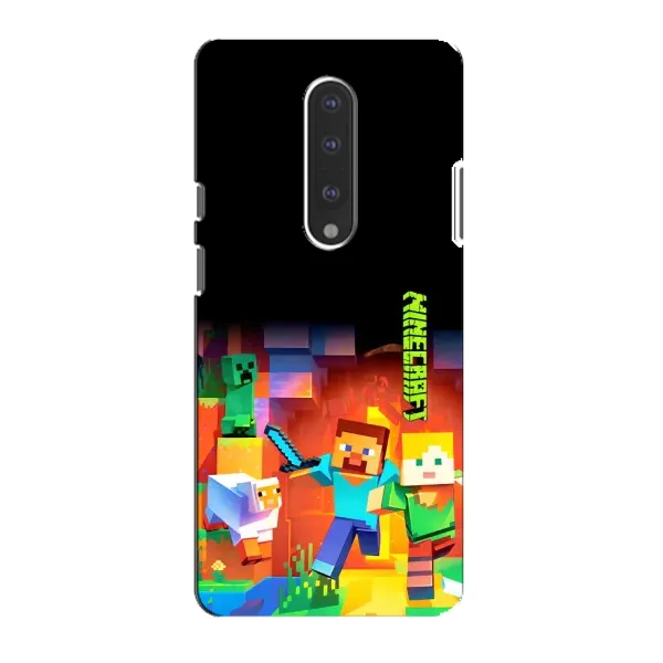 Чехол с рисунком «Герой Майнкрафт» для OnePlus 7 Чехол с рисунком «Герой Майнкрафт» для OnePlus 7