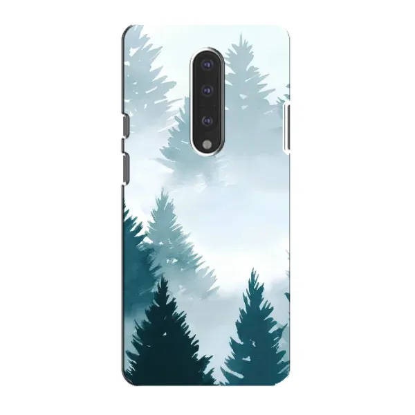 Чехол с рисунком «Горный лес» для OnePlus 7