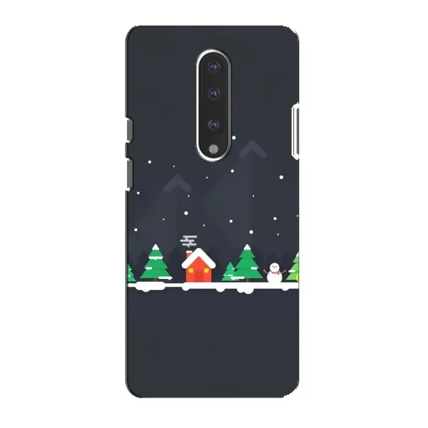 Чехол с рисунком «Город зимний» для OnePlus 7 Чехол с рисунком «Город зимний» для OnePlus 7