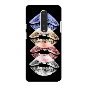 Чехол Стильные девушки на OnePlus 7 (Губы)
