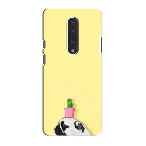 Бампер для OnePlus 7 з картинкою "Песики" (Кактус на голові)