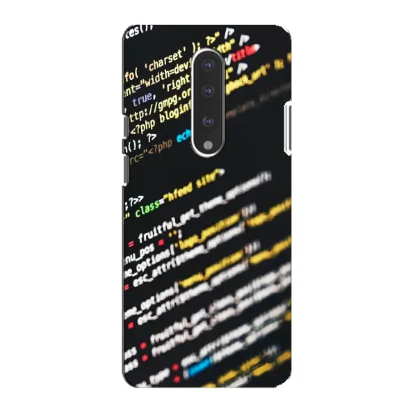 Чехол с рисунком «Код» для OnePlus 7 Чехол с рисунком «Код» для OnePlus 7