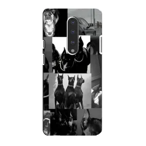 Чохол з малюнком «Колаж Доберман» для OnePlus 7