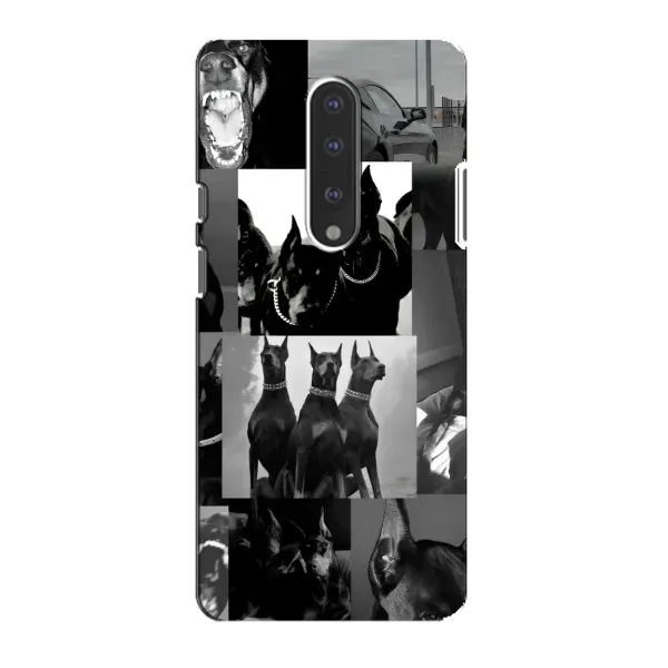 Чохол з малюнком «Колаж Доберман» для OnePlus 7