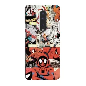 Чехол Супергерой Человека Паука на OnePlus 7 (Комикс Паука)