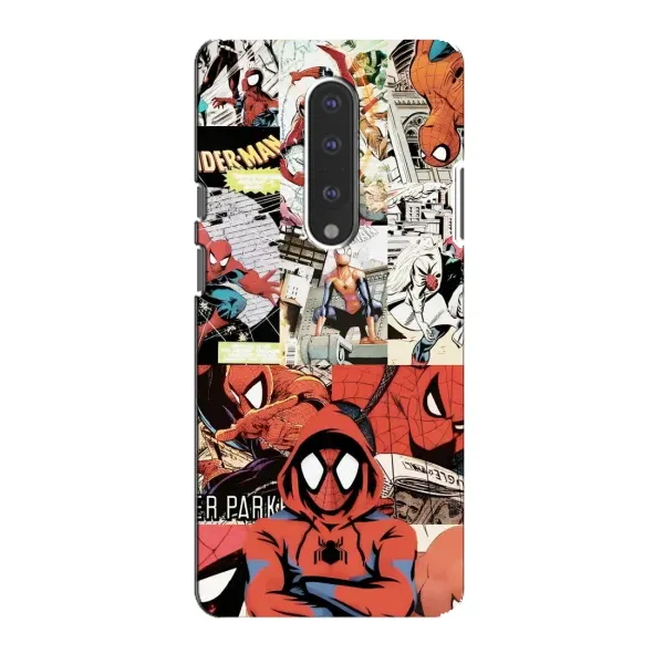 Чехол с рисунком «Комикс Паука» для OnePlus 7 Чехол с рисунком «Комикс Паука» для OnePlus 7