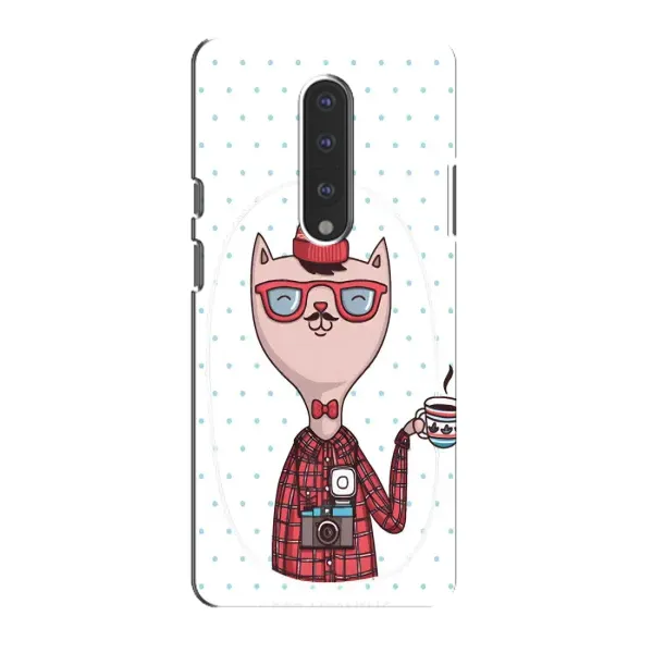 Чехол с рисунком «Кот аристократ» для OnePlus 7