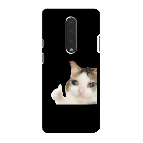 Чохол з малюнком «Кіт у сльозах» для OnePlus 7 Чохол з малюнком «Кіт у сльозах» для OnePlus 7