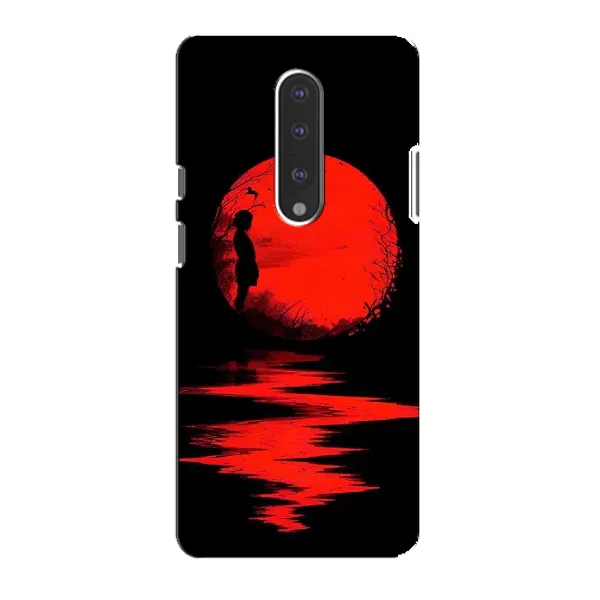 Чехол с рисунком «Красный Закат» для OnePlus 7