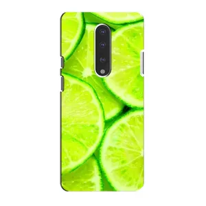 Чохол з зображенням смачної їжі для OnePlus 7 (Лайм)