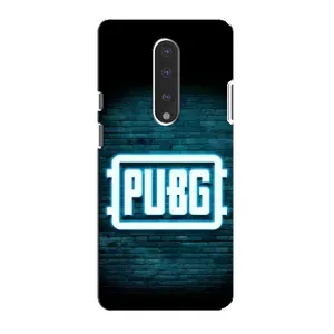 Чехол (TPU) с картинкой "Лого Пабг" на ВанПлас 7 (Лого PUBG)