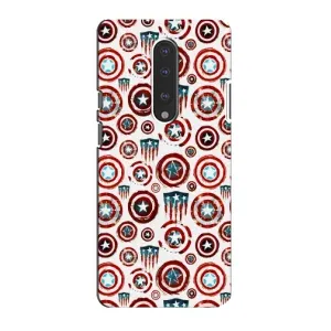 Чехол с Щитом Капитана Америки на OnePlus 7 (Марвел щиты)