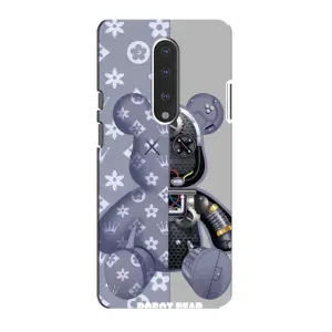 Силіконовий чохол для OnePlus 7 (Ведмідь Louis Vuitton)