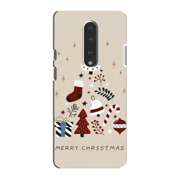 Чехол с рисунком «Merry Christmas» для OnePlus 7 Чехол с рисунком «Merry Christmas» для OnePlus 7