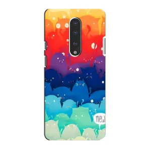 Силиконовый чехол с котиком для OnePlus 7 (Mew)