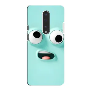 Силиконовые Чехлы (смешные стикеры) для OnePlus 7 (Забавное мятное лицо)