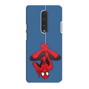 Чехол Супергерой Человека Паука на OnePlus 7 (На паутине)