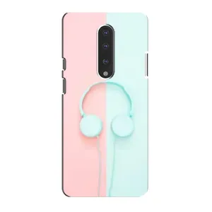 Чехол с рисунком «Наушники» для OnePlus 7