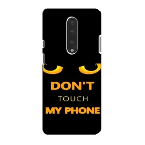 Чохол з Прикольним Принтом на OnePlus 7 (Не чіпай мій телефон)