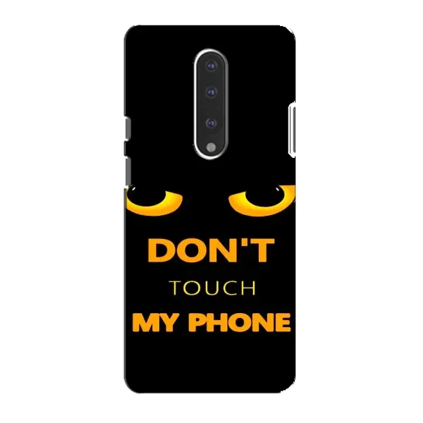Чехол с рисунком «Не трогай мой телефон» для OnePlus 7 Чехол с рисунком «Не трогай мой телефон» для OnePlus 7