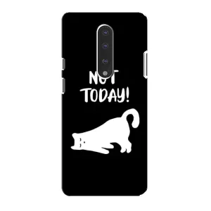 Бампер с изображением Котиков для ВанПлас 7 (Not Today)