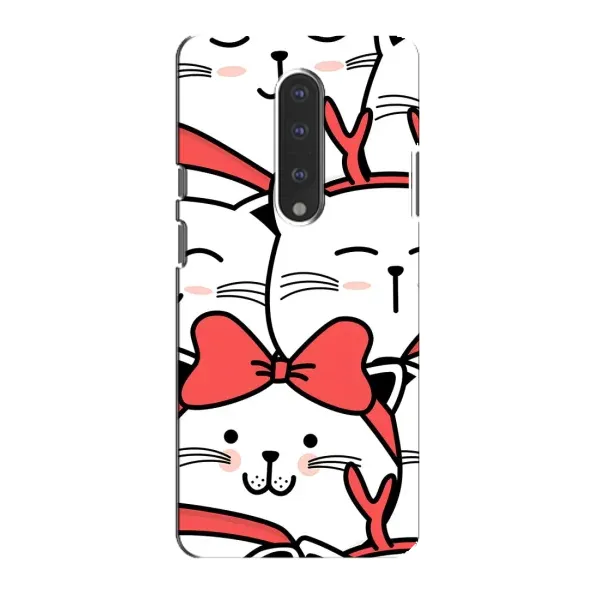 Чехол с рисунком «Новогодние котики» для OnePlus 7 Чехол с рисунком «Новогодние котики» для OnePlus 7
