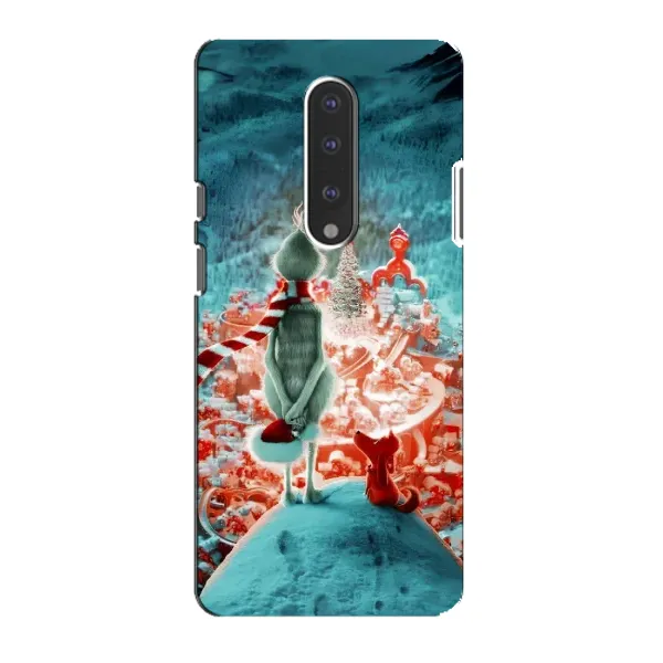 Чехол с рисунком «Новогодний Гринч» для OnePlus 7 Чехол с рисунком «Новогодний Гринч» для OnePlus 7