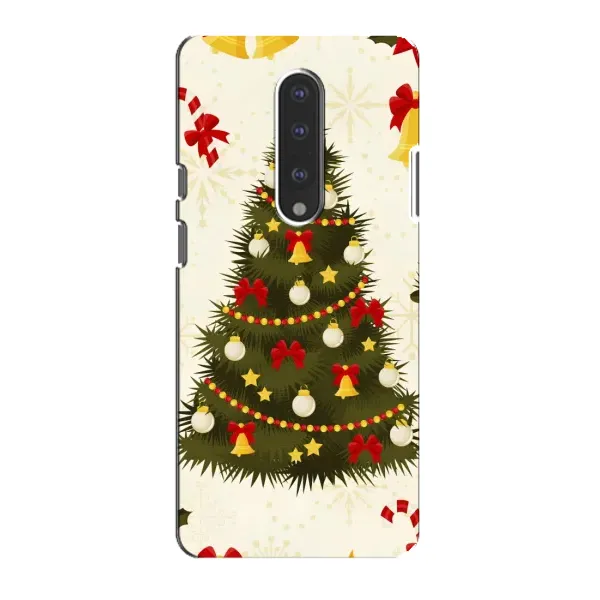 Чехол с рисунком «Новогодний принт» для OnePlus 7 Чехол с рисунком «Новогодний принт» для OnePlus 7