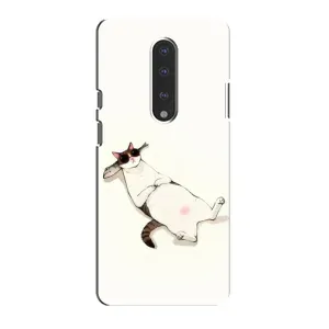 Чехол на тематику: Коты для OnePlus 7 (Отдых)