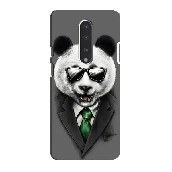 Чохол з малюнком «Панда в окулярах» для OnePlus 7 Чохол з малюнком «Панда в окулярах» для OnePlus 7