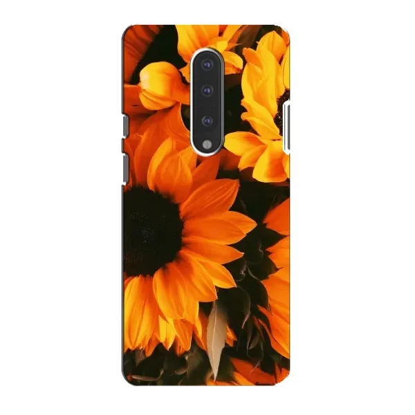 Чехол с рисунком «подсолнухи» для OnePlus 7 Чехол с рисунком «подсолнухи» для OnePlus 7