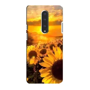 Чехол с рисунком «поле подсолнухов» для OnePlus 7