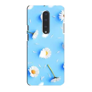 Чехол с рисунком «ромашки на голубом» для OnePlus 7