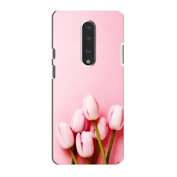 Чехол с рисунком «Розовые тюльпаны» для OnePlus 7 Чехол с рисунком «Розовые тюльпаны» для OnePlus 7