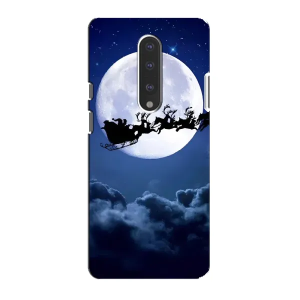 Чехол с рисунком «Санта - луна» для OnePlus 7 Чехол с рисунком «Санта - луна» для OnePlus 7