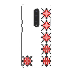 Силиконовый Чехол на OnePlus 7 с картинкой Вышиванки (Силуэт вышиванки)