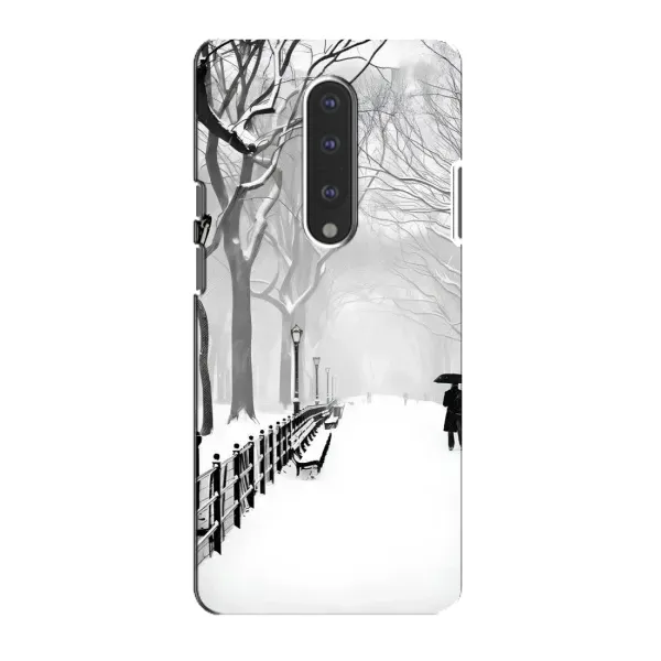 Чехол с рисунком «Снегом замело» для OnePlus 7 Чехол с рисунком «Снегом замело» для OnePlus 7