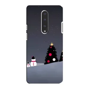 Чохли на Новий Рік OnePlus 7 (Сніговички)