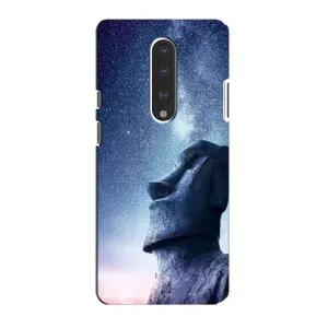 Силиконовые Чехлы (смешные стикеры) для OnePlus 7 (Статуя)