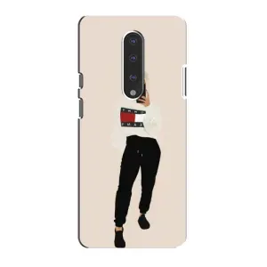 Силиконовый Чехол на OnePlus 7 с картинкой Стильных Девушек (Стильная)