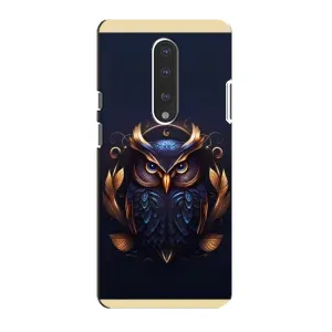 Чехол с рисунком «Стильная Сова» для OnePlus 7